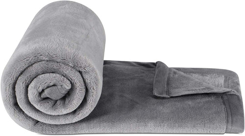 EMME Fleece Baby Blanket - Grey