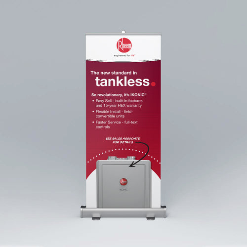 Rheem IKONIC Pull-Up Banner