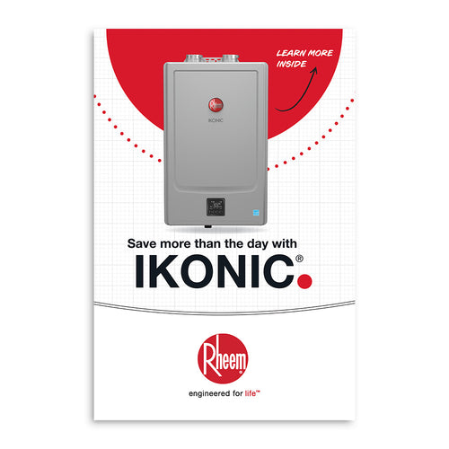 Rheem IKONIC Window Cling