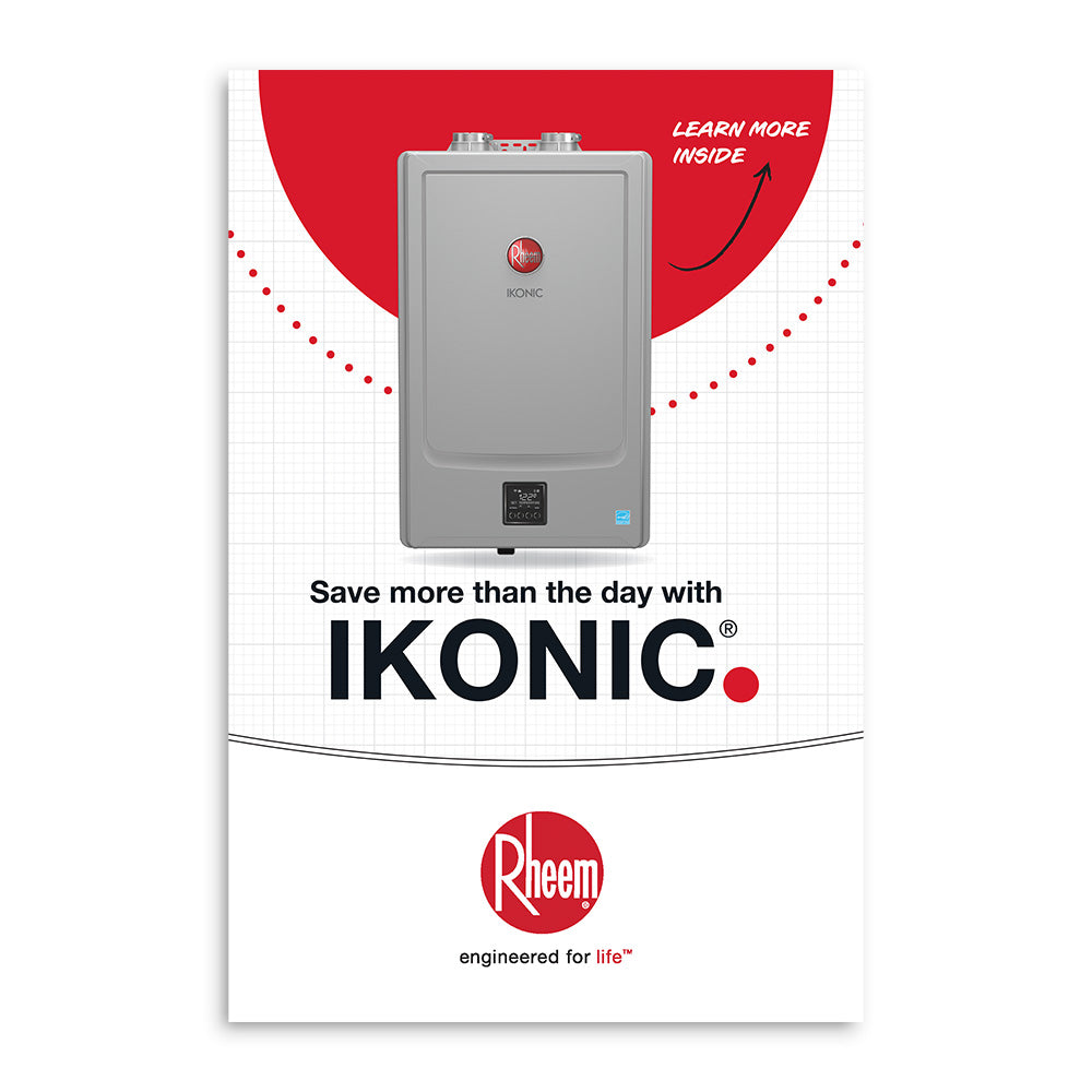 Rheem IKONIC Window Cling