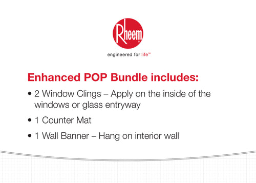 Rheem Enhanced POP Bundle
