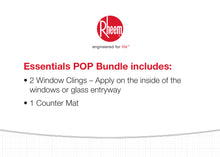 Load image into Gallery viewer, Rheem Essentials POP Bundle