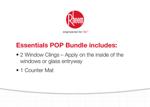 Rheem Essentials POP Bundle