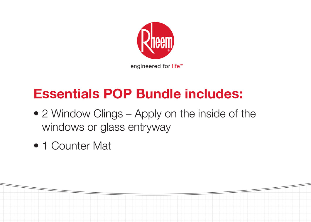 Rheem Essentials POP Bundle