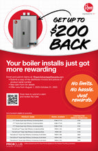Load image into Gallery viewer, Rheem Boiler In-Store Ad Bundle