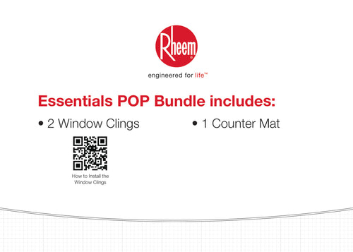 Rheem Essentials POP Bundle
