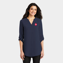 Load image into Gallery viewer, Ladies 3/4-Sleeve Tunic Blouse